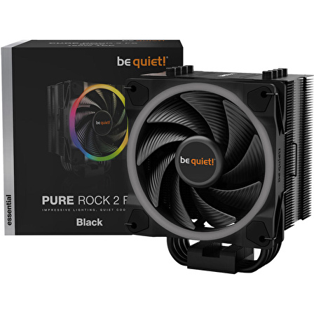 Pure Rock 2 FX 150W TDP ARGB İşlemci Soğutucu Intel/AMD - BK033