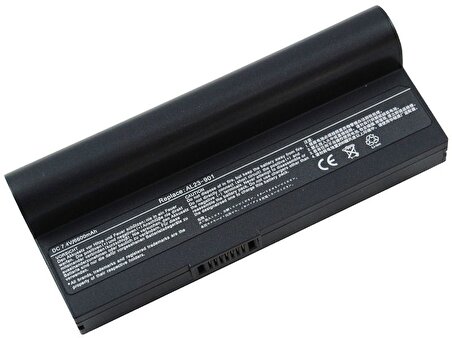  Asus Eee PC 901, 904HD, 1000, 1000H Notebook Bataryası - Siyah