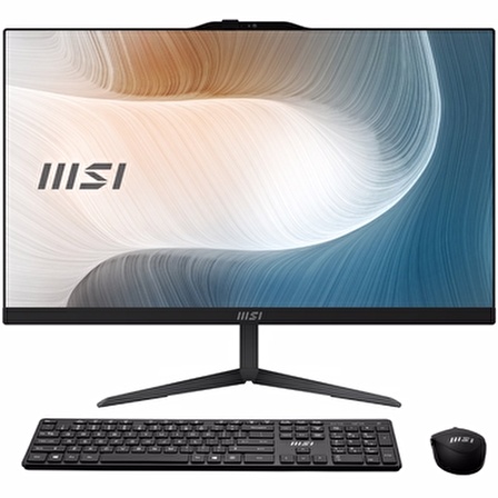 MSI MODERN AM242P 12M-633TR 23.8 LED 1920X1080 (FHD) I7-1260P 16GB DDR4 512GB SSD W11 SIYAH AIO PC