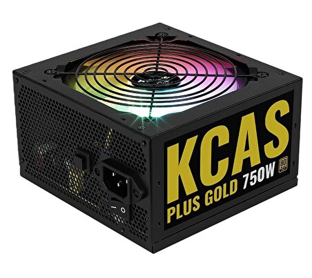  KCAS PLUS 750W 80+ GOLD RGB LED POWER SUPPLY AE-KCASP750RGB