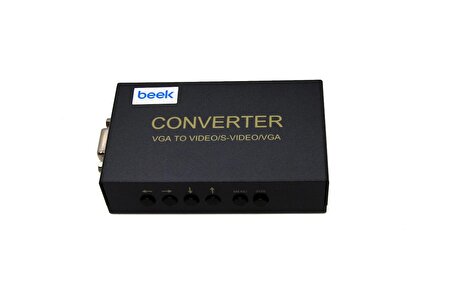 BS-CV-VG-RCA VGA To Video Sinyal Çevirici / PC to TV Converter