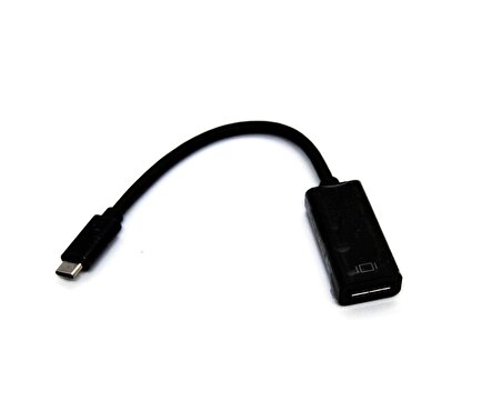  BC-DSP-ADP-USBC-DP-UHD60 Beek USB Tip C Erkek <-> DisplayPort (DP) Dişi, 4K X 2K@60Hz, Nikel Kaplama, 0.15 metre
