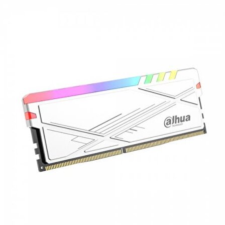 DAHUA C600URW16G36D 2x8Gb DDR4 3600Mhz, 1.35V,  CL18, Soğutuculu, RGB, Desktop Gaming RAM (Beyaz)