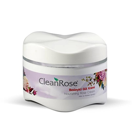 CLEAN ROSE BESLEYİCİ GÜL KREMİ 125 ML