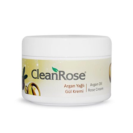 CLEAN ROSE ARGAN YAĞLI GÜL KREMİ 90 ML