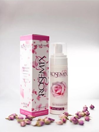 ROSEMİX CİLT TEMİZLEME KÖPÜĞÜ GÜL 200 ML