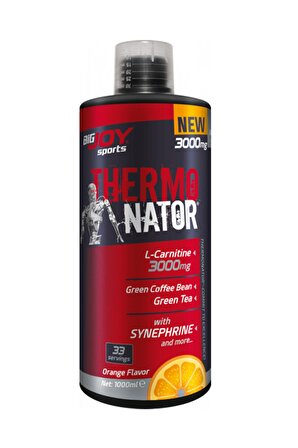 Bigjoy Sports Thermonator 3000 Mg 1000 ml Karnitin Sıvı Portakal