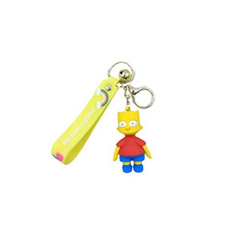 Bart Simpson Figür Anahtarlık