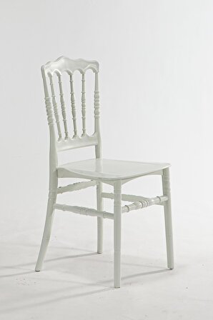 4 Adet Miray Beyaz Sandalye / Balkon-Bahçe-Mutfak