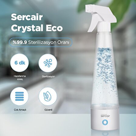 Sercair Crystal Eco Su Sterilizasyon Dezenfektan Spreyi