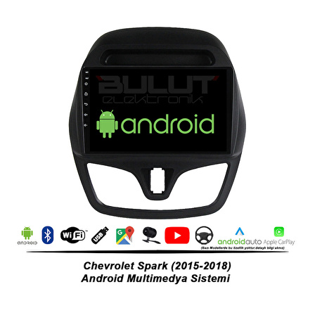 Chevrolet Spark Android Multimedya Sistemi (2015-2018) 2 GB Ram 16 GB Hafıza 4 Çekirdek İphone CarPlay Android Auto Navibox