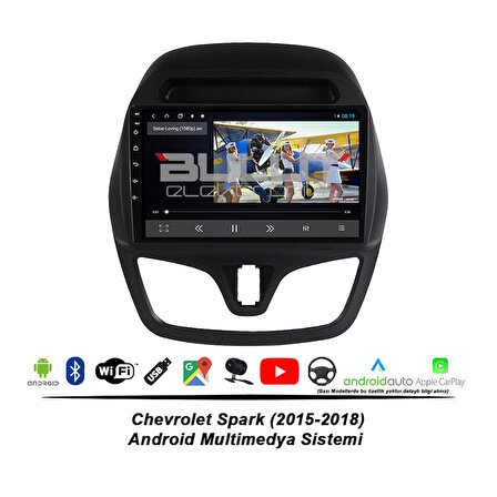 Chevrolet Spark Android Multimedya Sistemi (2015-2018) 2 GB Ram 16 GB Hafıza 4 Çekirdek İphone CarPlay Android Auto Navibox