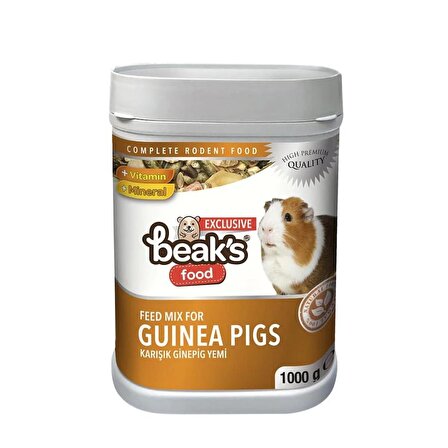 Beaks Guinea Pig Yemi - 1000 Gr