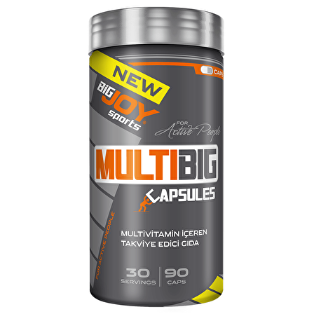 Bigjoy Sports Kompleks Vitamin Multibig 90 Kapsül Multivitamin