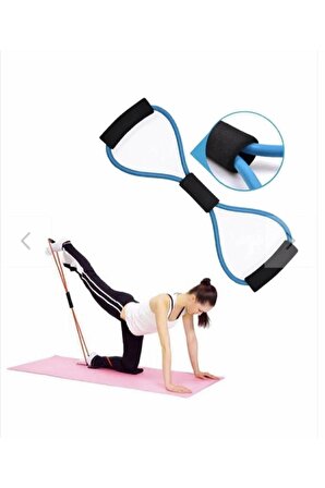 Pilates Direnç Lastiği Egzersiz Jimnastik Lastik Yoga Plates Bant