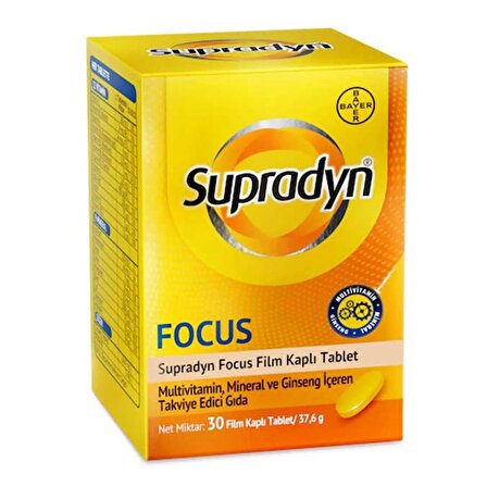 Bayer Supradyn Energy Focus 30 Tablet