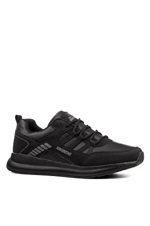 Sportmix Siyah Erkek Sneaker Ayakkabı