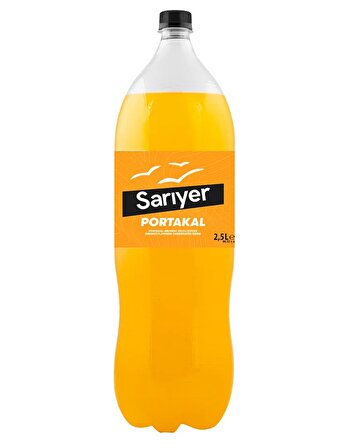 Sarıyer Portakal Aromalı Gazoz 2,5 Lt