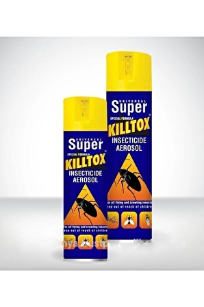 Killtox %100 Etkili Sinek Ilacı 400 Ml X 2 Adet - Haşere Karşıtı