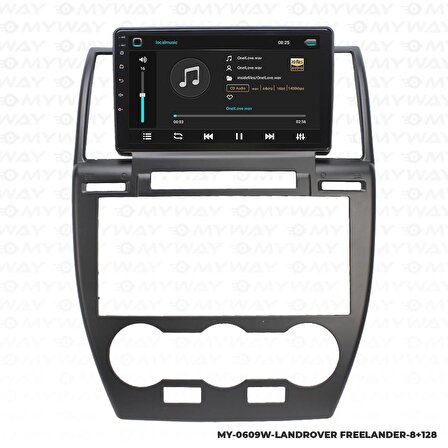 Araç Multimedya Landrover Freelander 2 Android 12 Carplay 4Gb Ram + 64Gb Hdd Navigasyon Ekran MYW