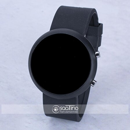 SaaTTino Unisex Tuşlu Led Kadın Kol Saati Silikon Bileklik ST-303958