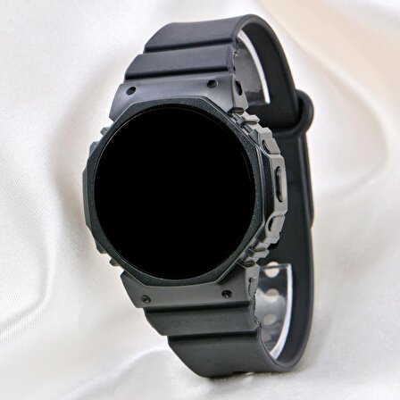 Pinkoli Siyah Silikon Kordonlu Led Watch Genç Kız Kadın Kol Saati ST-304141