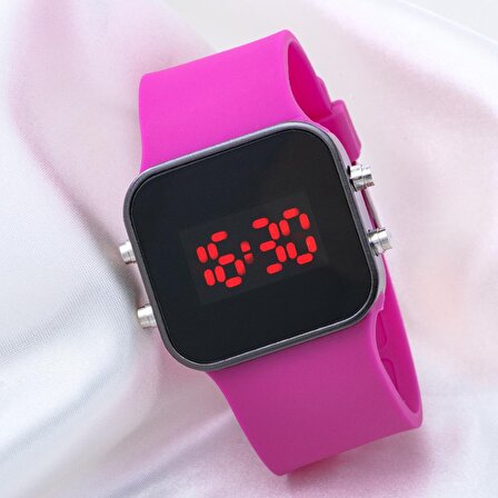 Kadın Kol Saati Led Silikon Genç Kız Saatleri Takvimli Saat ST-304193