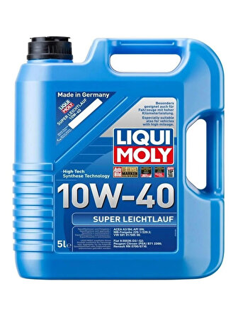 Liqui Moly 10w40 Motor Yağı Süper Sentetik Super Leıchtlauf 5 Litre (9505)