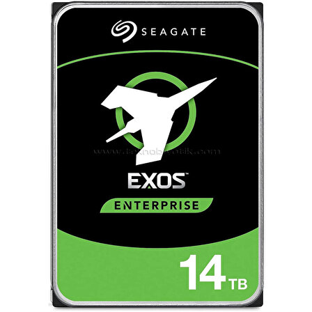 Seagate Exos ST14000NM001G Sata 3.0 7200 RPM 3.5 inç 14 TB Nas Harddisk