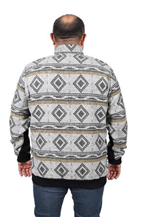 Starbattal Sweatshirt Oduncu Polo Yaka Fermuarlı 22220-2209