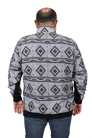 Starbattal Sweatshirt Oduncu Polo Yaka Fermuarlı 22220-2191