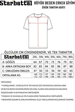 Starbattal Büyük Beden Unisex Yelek 23600 INDIGO