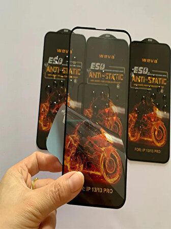 SKV MOBILE Iphone 11 Pro Anti Statik Kavisli Ekran Koruyucu Kırılmaz Cam Ultra Kalınlık 0.40mm