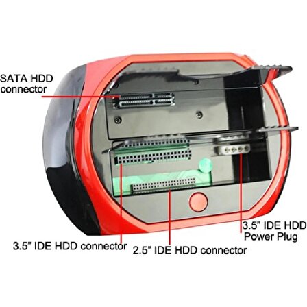 YENİLZD USB 3.0 Docking Combo 2.5  3.5 IDE SATA Usb 3.0 HDD Station