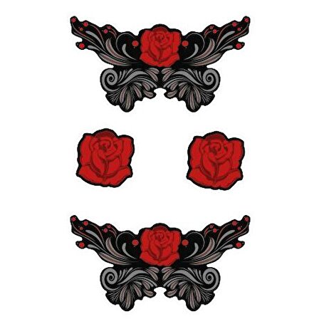 Calibrex  The Roses 3d Jel Sticker Kit STK113