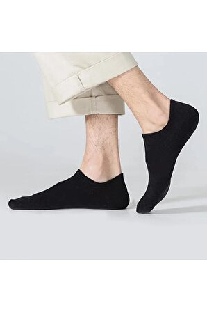 3'lü Premium Görünmez Kısa Patik Çorap