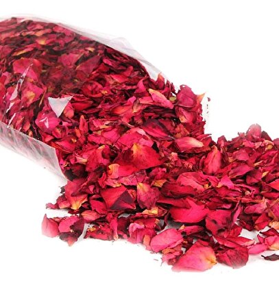 Sevgiliye Eşe Özel Günlere Hediye 5000 Adet Kuru Gül Yaprağı; Romantik Süsleme Gül Yaprakları 10 Paket