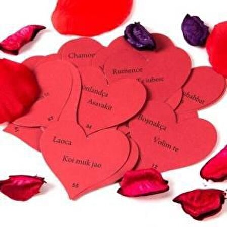Sevgiliye Eşe Özel Günlere Hediye Kalpli 365 Gün Notu Romantik Aşk Sözleri Mesajı