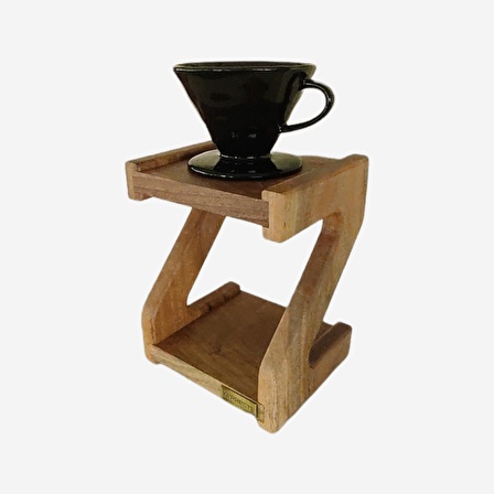 Ahşap Standlı Dripper V60 Set