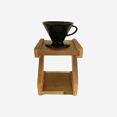 Ahşap Standlı Dripper V60 Set