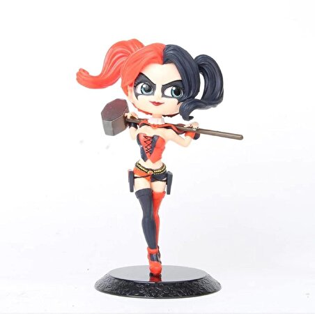 Harley Quinn Hammer Silikon Dekoratif Figür