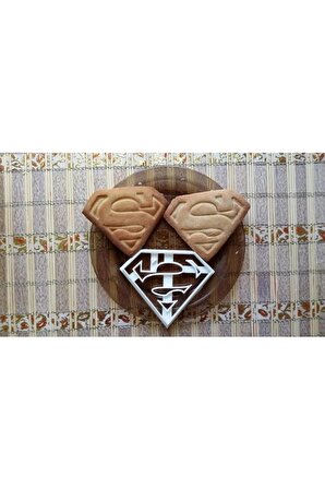 Superman Kek Kurabiye Kalıbı