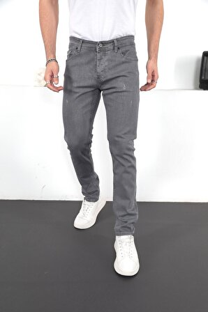 Erkek Likralı Denim Slim Fit Jeans