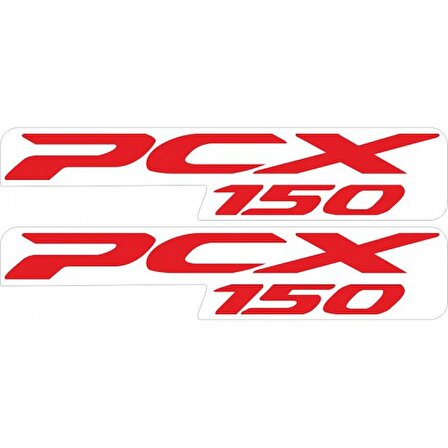 PCX 150 ETİKET SETİ KIRMIZI