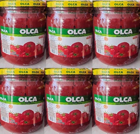 OLCA DOMATES SALÇASI 1300 GR %28 BRİX (6 ADET)