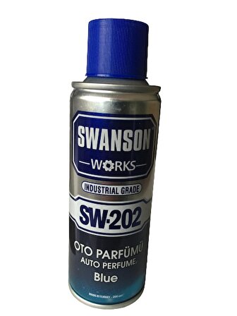 Swanson Works Oto Parfümü Blue 200 ML