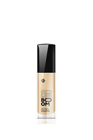 Lightweight Skin Serum Foundation Spf 15 (16 Light Beige) - Color Boom