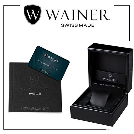 Wainer SW. WA.11916-B İsviçre Yapımı Kadın Kol Saati
