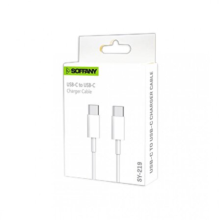 SY-219 USB-C to USB-C Cable
