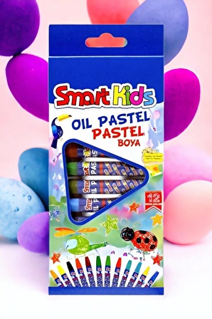 Smart Kids 12 Renk Pastel Boya